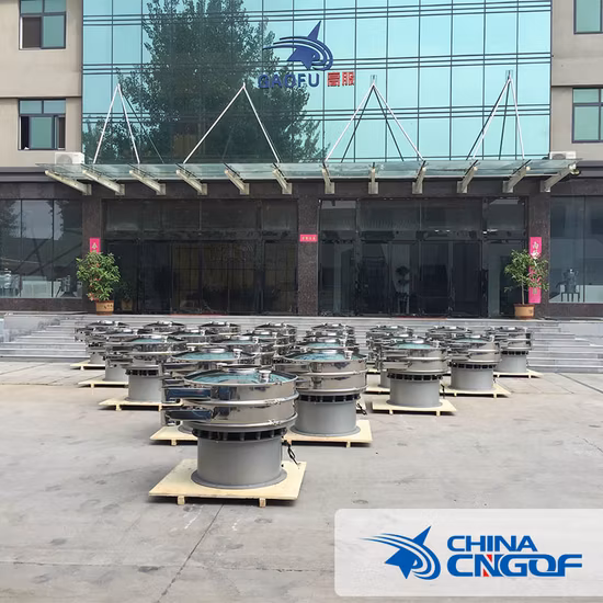 나물 약제 액체 여과 회전하는 진동 체 둥근 음식 급료 체질 기계