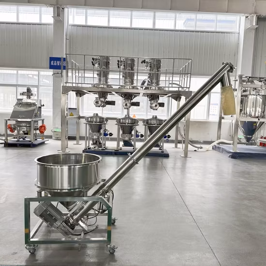 Yongqing 전문 호퍼 오거 피더 스크류 컨베이어